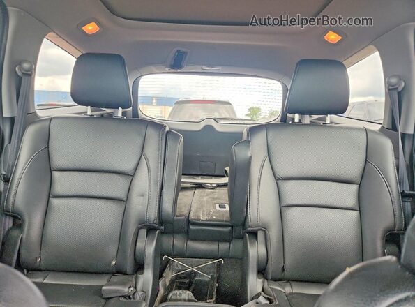 5FNYF6H02MB004180 2021 HONDA PILOT Silver უკანა სავარძლების ხედი