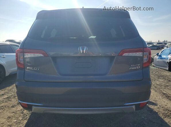 5FNYF6H04LB023263 2020 HONDA PILOT Gray VIN կոդի պիտակի տեսք