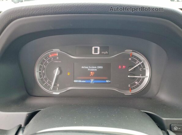5FNYF6H06HB032067 2017 HONDA PILOT Silver Вид щитка приладів