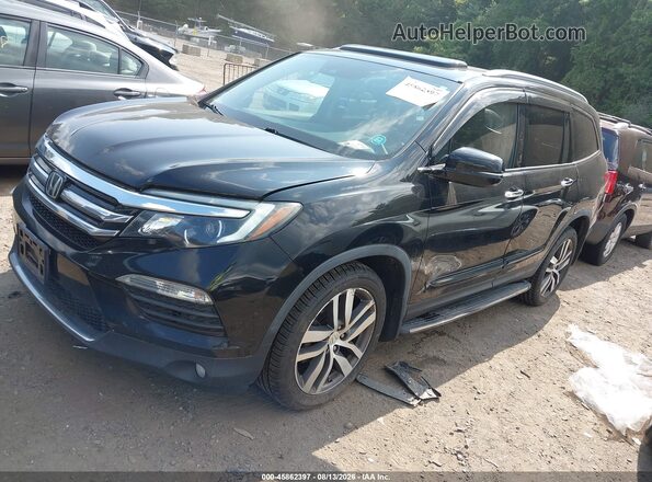 5FNYF6H06HB058247 2017 HONDA PILOT Черный Передняя левая четверть
