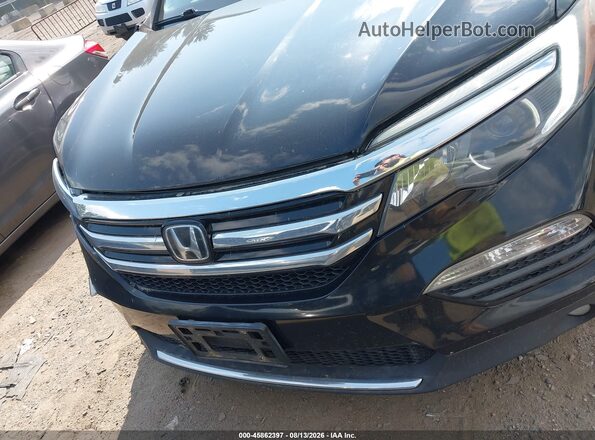 5FNYF6H06HB058247 2017 HONDA PILOT Черный Вид щитка приборов
