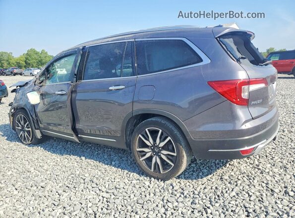 5FNYF6H06KB053296 2019 HONDA PILOT Gray უკანა მარცხენა