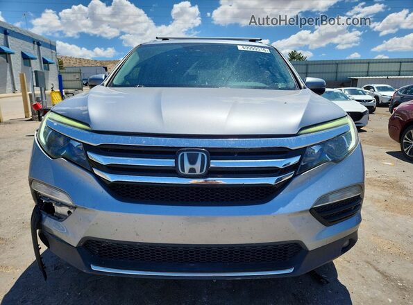 5FNYF6H07HB003192 2017 HONDA PILOT Silver Widok z przodu