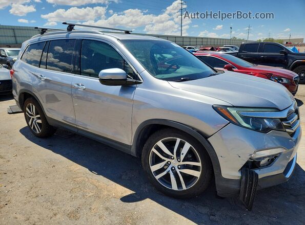 5FNYF6H07HB003192 2017 HONDA PILOT Silver Przód prawy