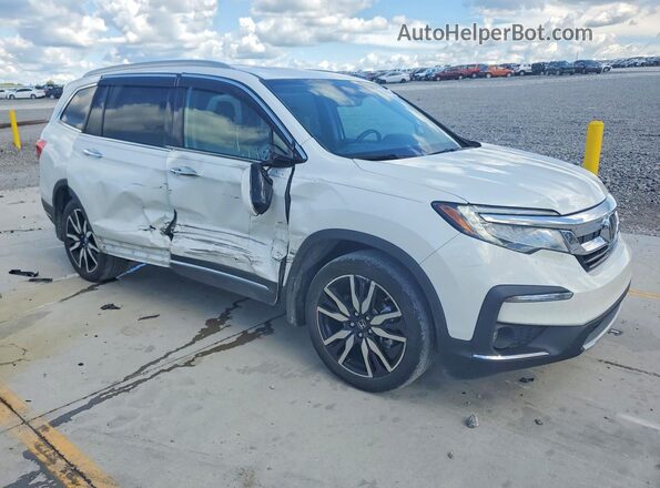 5FNYF6H07MB001341 2021 HONDA PILOT White Przód prawy