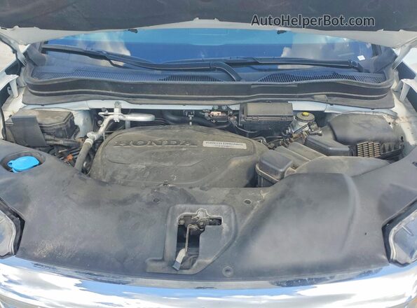 5FNYF6H07MB001341 2021 HONDA PILOT White Widok komory silnika