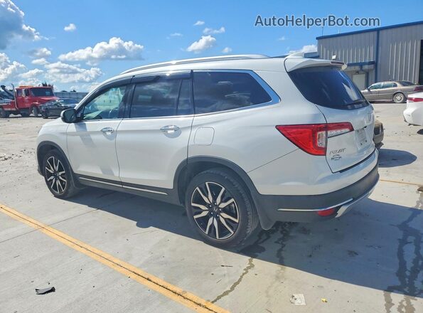 5FNYF6H07MB001341 2021 HONDA PILOT White Tył lewy