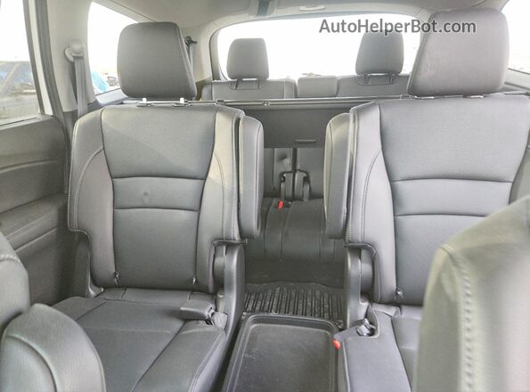5FNYF6H07MB062270 2021 HONDA PILOT White Widok tylnych siedzeń
