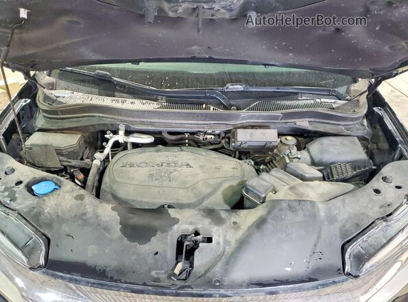 5FNYF6H07NB026077 2022 HONDA PILOT Черный Вид подкапотного пространства