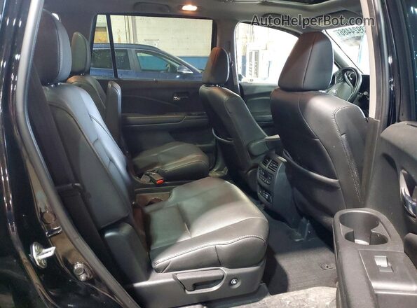 5FNYF6H07NB026077 2022 HONDA PILOT Черный Вид задней части салона