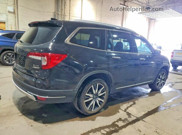 5FNYF6H07NB026077 2022 HONDA PILOT Черный Задняя правая четверть
