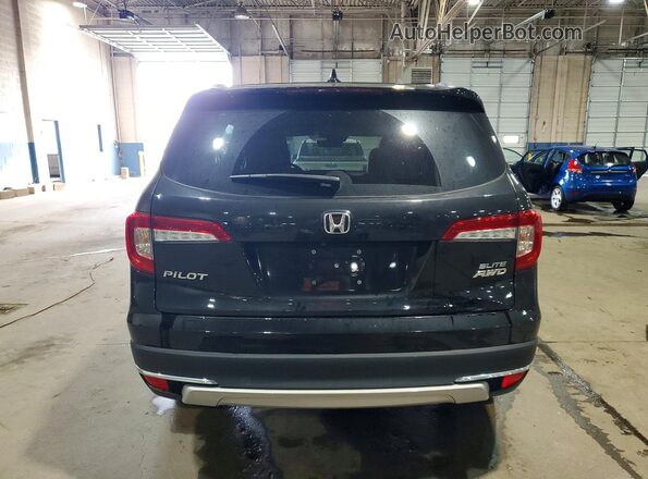 5FNYF6H07NB026077 2022 HONDA PILOT Черный Вид сзади