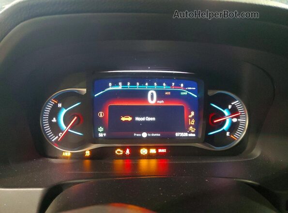 5FNYF6H07NB026077 2022 HONDA PILOT Черный Вид щитка приборов