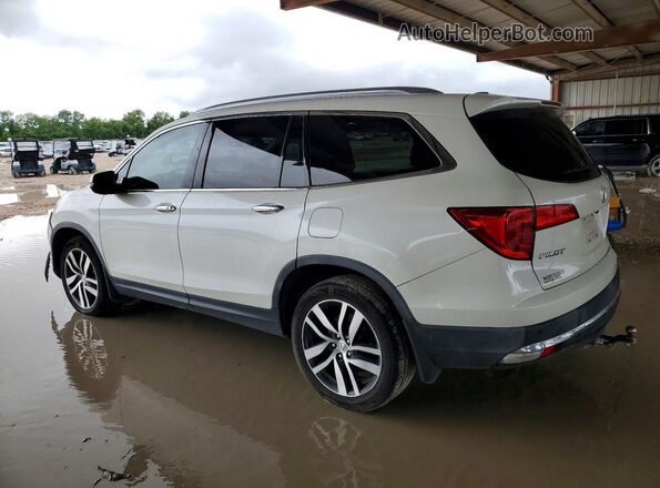 5FNYF6H08HB103253 2017 HONDA PILOT White Trasero izquierdo