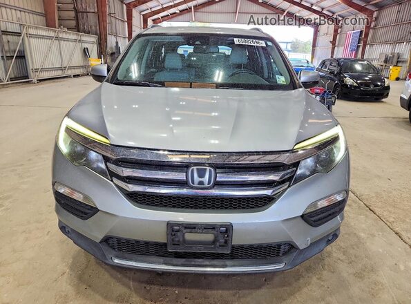 5FNYF6H08JB004020 2018 HONDA PILOT Gray Vista frontal