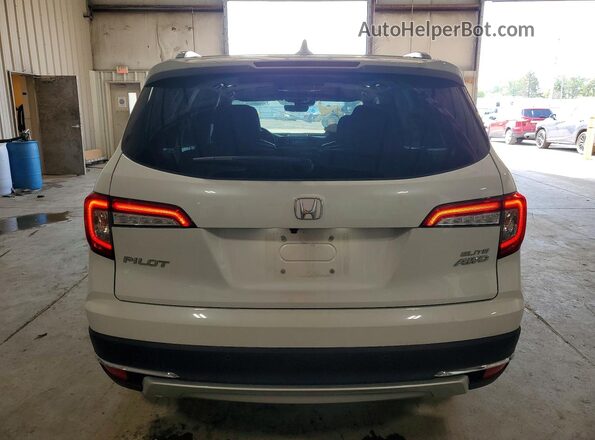 5FNYF6H08NB065115 2022 HONDA PILOT White Вид ззаду