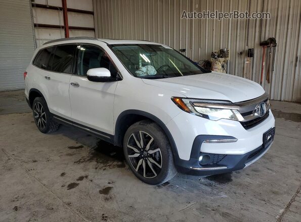 5FNYF6H08NB065115 2022 HONDA PILOT White Передня права чверть