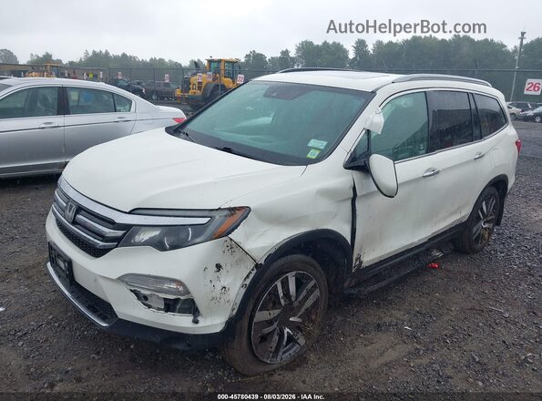 5FNYF6H09JB041173 2018 HONDA PILOT White Передня ліва чверть