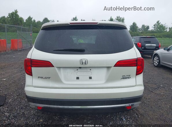 5FNYF6H09JB041173 2018 HONDA PILOT White 