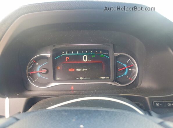 5FNYF6H09LB028698 2020 HONDA PILOT Green Widok zestawu wskaźników
