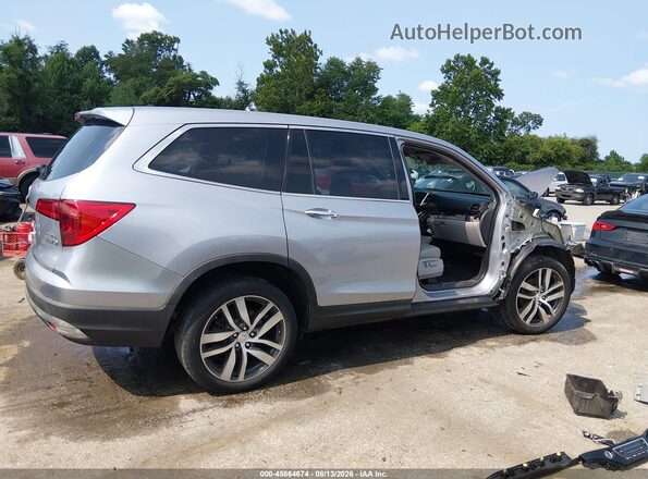5FNYF6H0XJB003645 2018 HONDA PILOT Silver უკანა სალონის ხედი