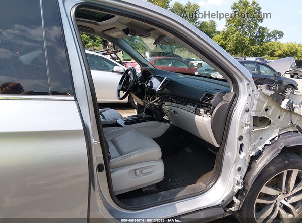 5FNYF6H0XJB003645 2018 HONDA PILOT Silver წინა სალონის ხედი
