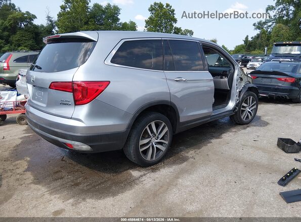 5FNYF6H0XJB003645 2018 HONDA PILOT Silver უკანა მარჯვენა