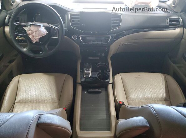 5FNYF6H0XMB091262 2021 HONDA PILOT White Widok deski rozdzielczej