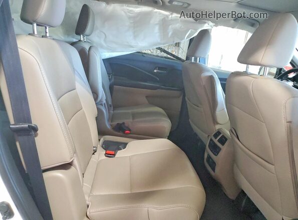 5FNYF6H0XMB091262 2021 HONDA PILOT White Widok tylnych siedzeń