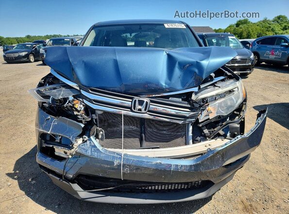 5FNYF6H10HB030579 2017 HONDA PILOT Blue Вид підкапотного простору