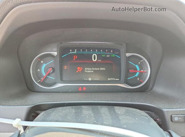 5FNYF6H10KB066215 2019 HONDA PILOT Red Vista del cuadro de instrumentos
