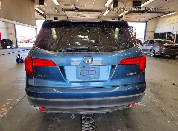 5FNYF6H11GB110438 2016 HONDA PILOT Blue Vista trasera