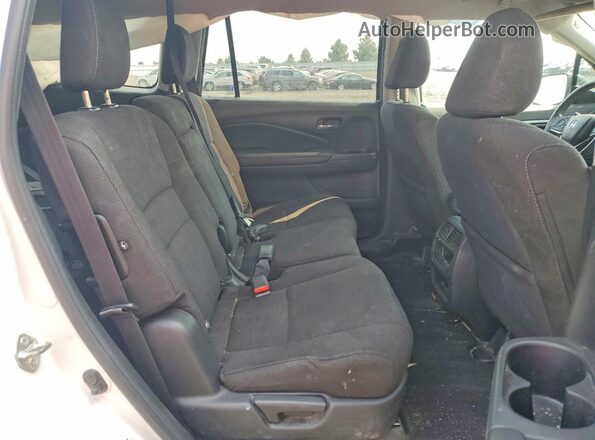 5FNYF6H11MB020640 2021 HONDA PILOT White Vista interior trasera