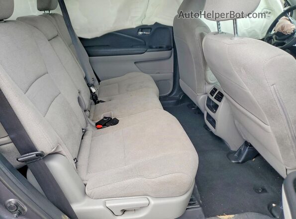 5FNYF6H12KB050551 2019 HONDA PILOT Gray Widok naklejki z numerem VIN