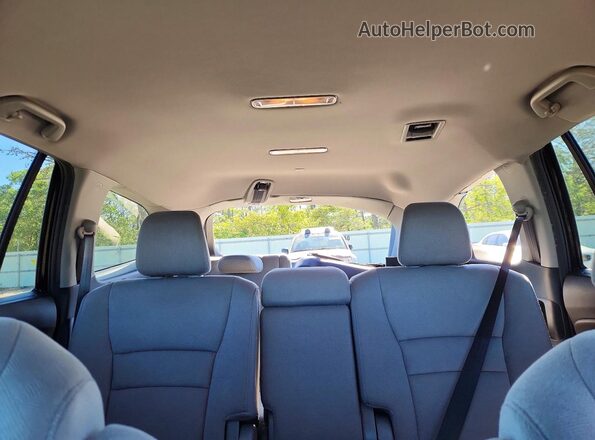5FNYF6H12MB018427 2021 HONDA PILOT Black Vista de los asientos traseros