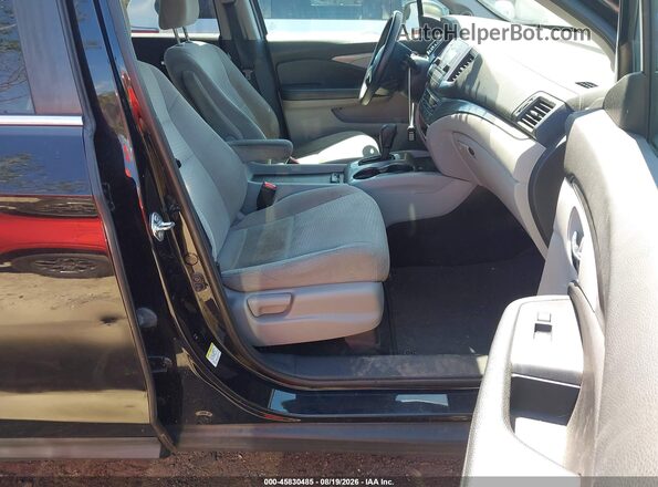 5FNYF6H13GB005299 2016 HONDA PILOT Black Vista interior delantera