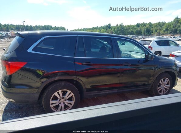 5FNYF6H13GB005299 2016 HONDA PILOT Black Vista interior trasera