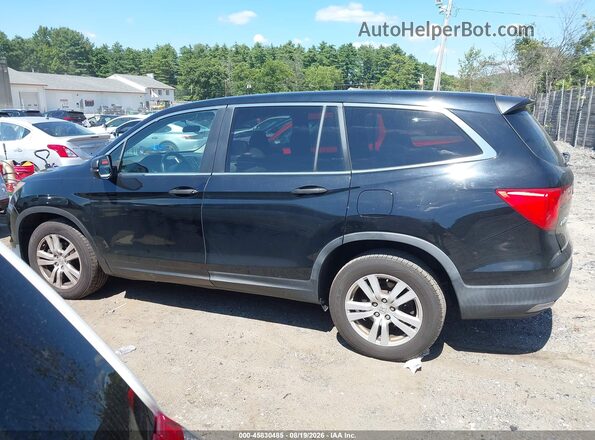 5FNYF6H13GB005299 2016 HONDA PILOT Black Vista interior de 360 grados