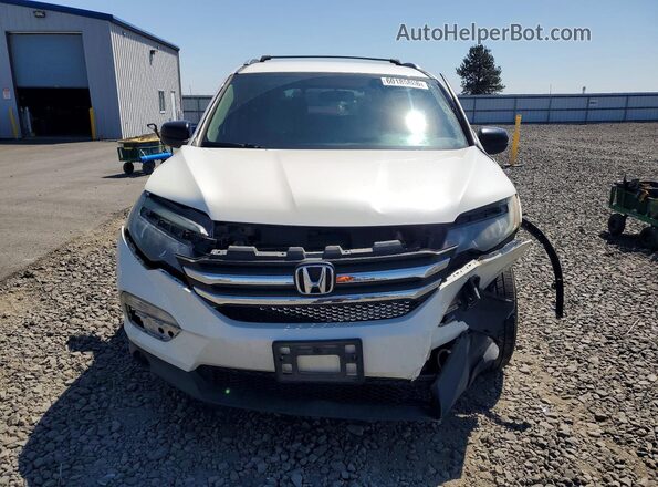 5FNYF6H14HB077940 2017 HONDA PILOT Белый Вид спереди