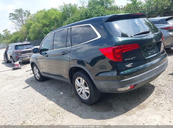 5FNYF6H16JB052706 2018 HONDA PILOT Black Trasero izquierdo