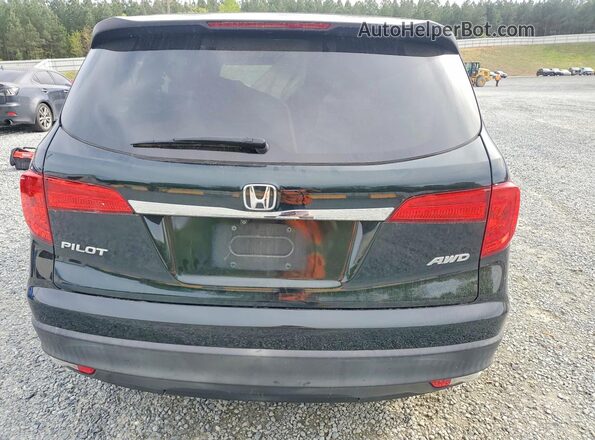 5FNYF6H18JB052707 2018 HONDA PILOT Green Հետևի տեսք