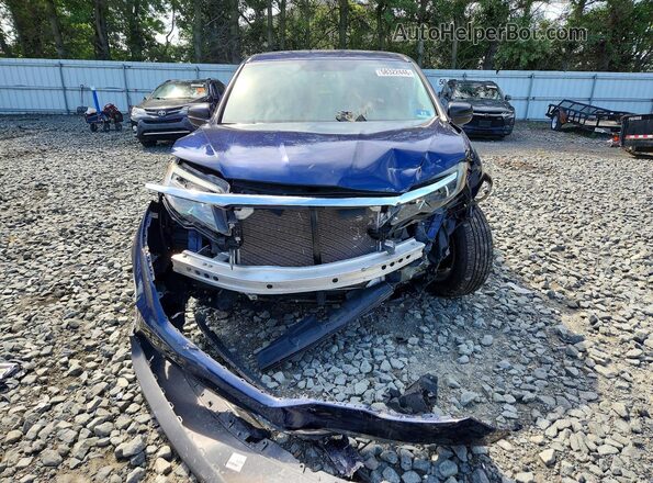 5FNYF6H19JB068611 2018 HONDA PILOT Blue Դիմացի տեսք