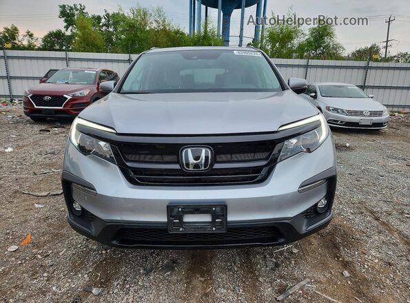 5FNYF6H20MB014739 2021 HONDA PILOT Серебряный Вид спереди