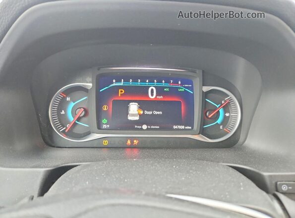5FNYF6H20MB014739 2021 HONDA PILOT Серебряный Вид щитка приборов