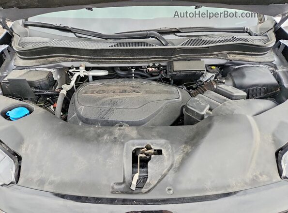 5FNYF6H20MB014739 2021 HONDA PILOT Серебряный Вид подкапотного пространства