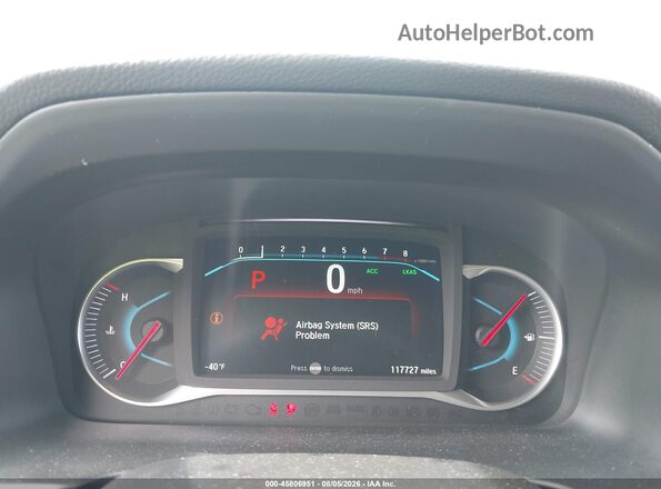 5FNYF6H20MB031881 2021 HONDA PILOT White Vista de los asientos traseros