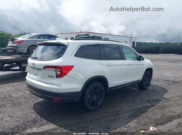 5FNYF6H20MB031881 2021 HONDA PILOT White Trasero derecho