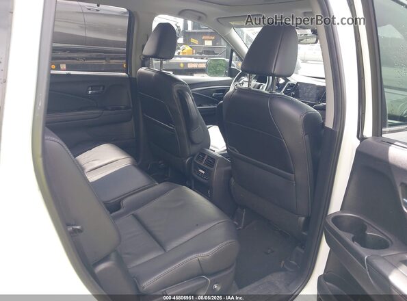 5FNYF6H20MB031881 2021 HONDA PILOT White Vista de la etiqueta del VIN