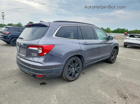 5FNYF6H20NB041795 2022 HONDA PILOT Серый Задняя правая четверть