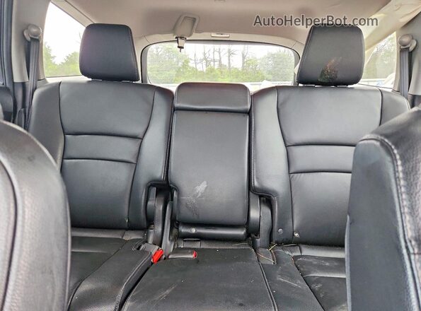 5FNYF6H20NB041795 2022 HONDA PILOT Серый Вид задних сидений